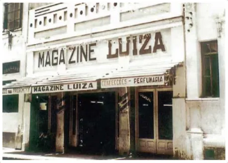Magazine Luiza em Franca 1957