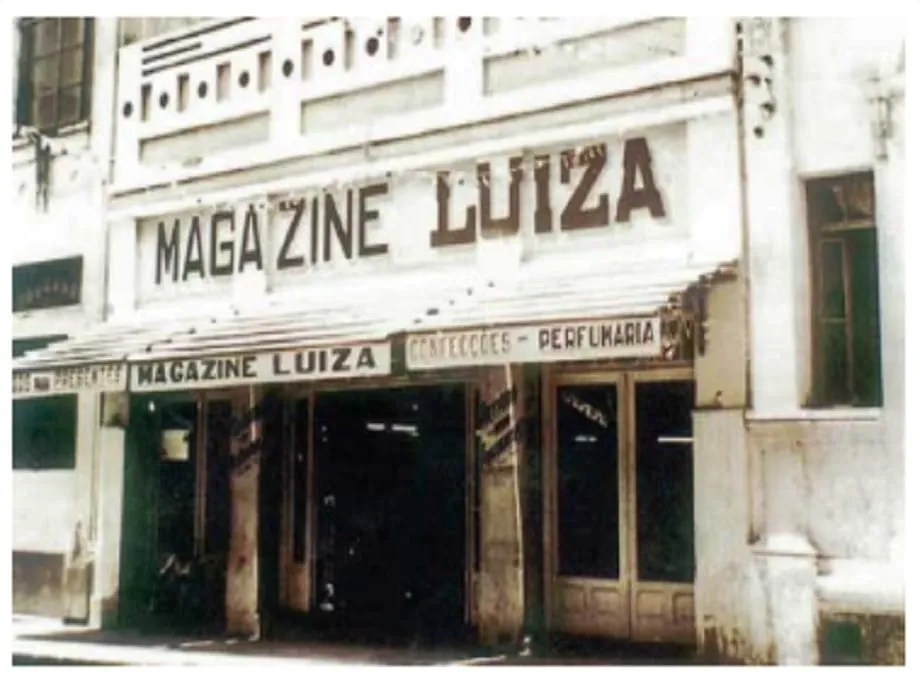Primeira Loja do Magazine Luiza em 1957
